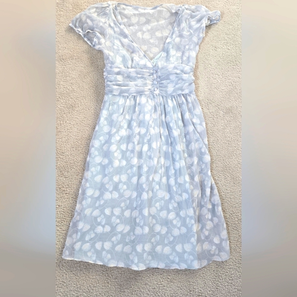 To the Max/BCBGMaxAzria Pure Silk Dress, Sz 12 (fits like 8-10)